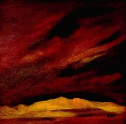 2006--0315-SkyAndDunes-Oil-8X8-borderless-BWR