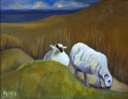 2009-0515-IrelandSheep-12X14-Oil-BWR