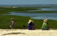 2010-0529-ConversationAtOnTheSand-Chalk-BristleBrushOil-13X19-7477-CWR