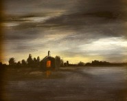 2010-0709-NightFall-8X10-Oil-signed-BWR