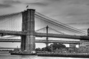 2010-0801-BrooklynBr&59StBr-8031_2_3-HDR-B&W-CWR
