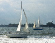 2011-0804-NYHarbor-OverTheFoam-11X14-VanGohSmeryBristle-CWR