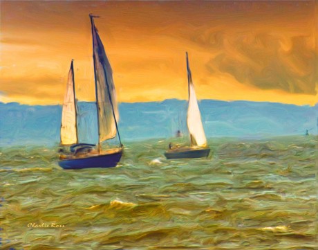 2011-0804-RunningDownwind-NuSky-SmearyBristle-MorGlo-11X14-EfexPro-CWR