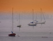 2011-0915-SoHarborRedBoat-VanGoghSmearyBristle-Glo-0381-11X14-CWR