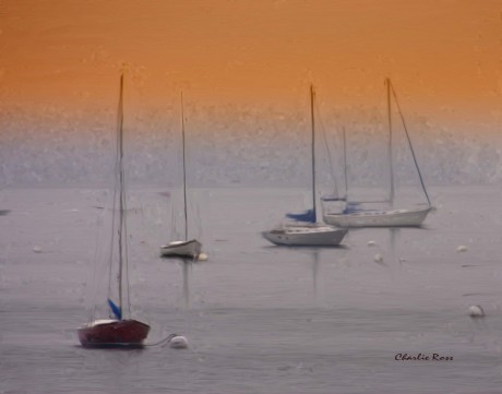 2011-0915-SoHarborRedBoat-VanGoghSmearyBristle-Glo-0381-11X14-CWR